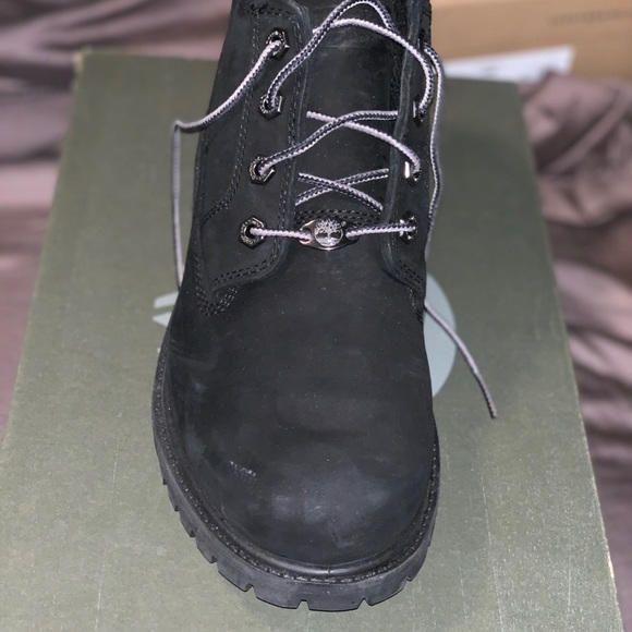 Women’s Black Timberland Boots, Size 10, Brand New - Picture 2 of 2